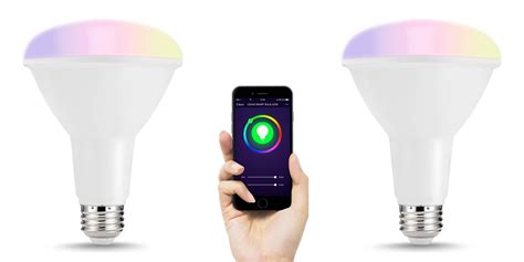 Get The Alexa Compatible Lohas Br30 Multicolor Smart Light Bulb For 30