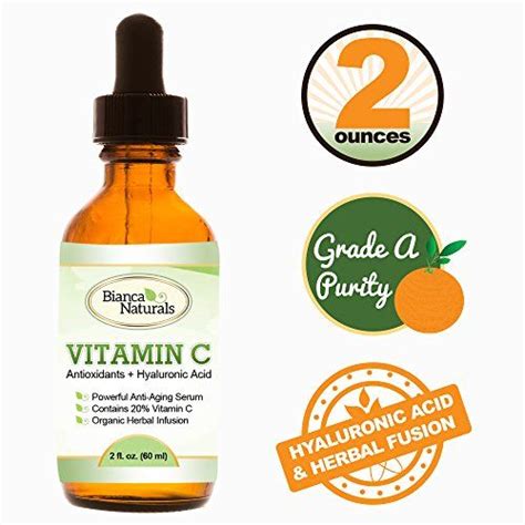 Rating popular vitamin c supplements. Vitamin C Serum for Face 2 Ounce Luxury Brand TRIPLE ...