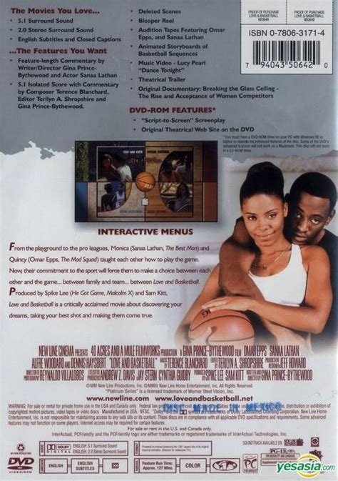 Yesasia Love And Basketball 2000 Dvd Us Version Dvd Dennis