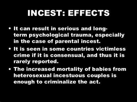 The Effects Of Sexual Crime