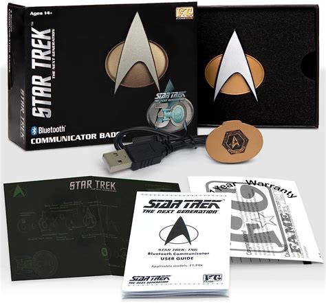 Buy Fametek Star Trek Next Generation Bluetooth Communicator Badge