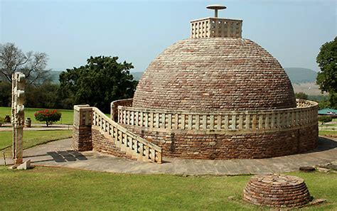 Great Stupa At Sanchi Architecture