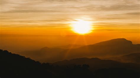 Free Images Watch Landscape Horizon Mountain Cloud Sun Sunrise