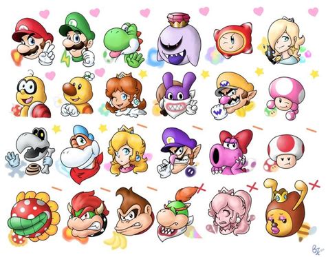 new mario character preference by zieghost on deviantart in 2023 super mario art mario art