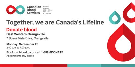 Canadian Blood Services Donation Dufferin County
