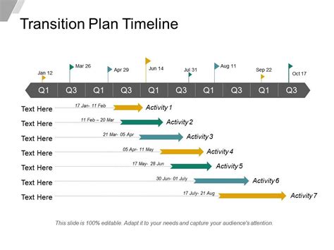 Transition Plan Timeline Powerpoint Slide Background Image Powerpoint