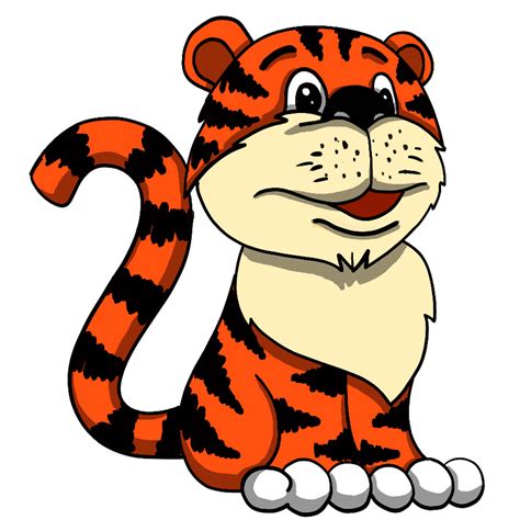 Tiger Cartoon Animal 17222005 Png