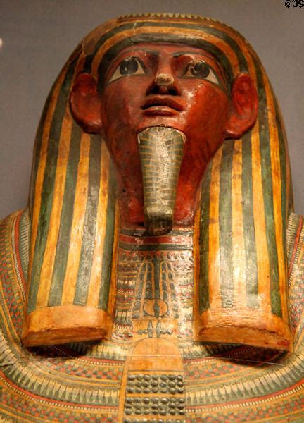 Ancient Egyptian Mummy Case Of Pa Di Aset At Kunsthistorisches Museum