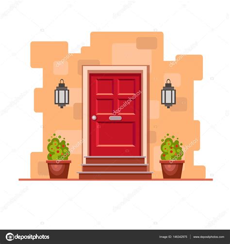 The site owner hides the web page description. Front Door Cartoon & Cartoon Of A Front Door With A ...