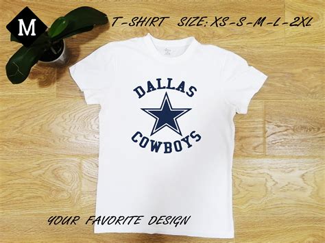 Dallas Cowboys T Shirt Handmade T Shirt Sport Uisex T Shirt Etsy