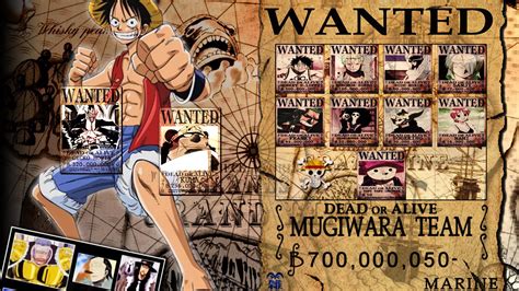 One Piece Wallpaper Wanted Wallpapersafari