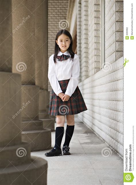 Elementary Schoolgirl Stock Photo Image Of Beautiful
