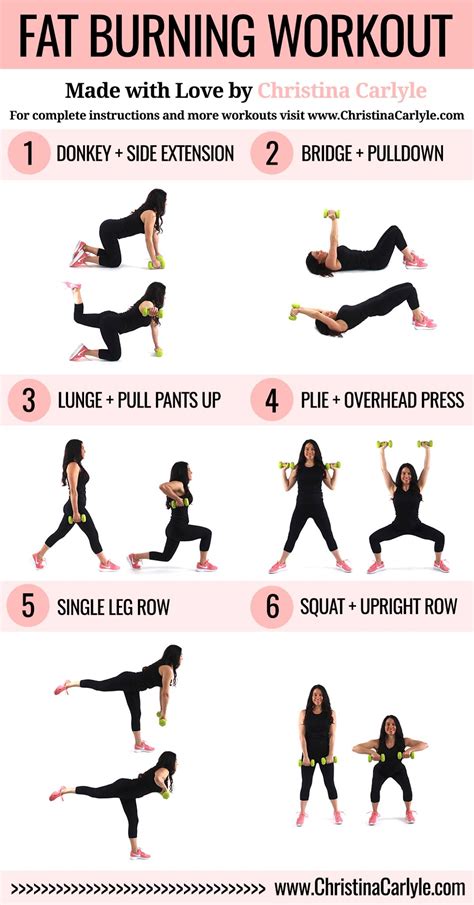 Fat Burning Workout Routine For Women