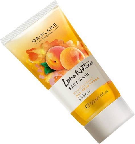 Not Sure Oriflame Sweden Love Nature Peach Face Wash 50 Ml At Rs 165