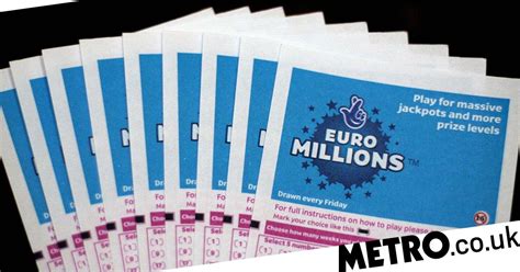 lucky lottery ticket holder claims £123 000 000 euromillions jackpot metro news