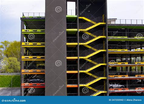 Multi Level Parking Garage Exterior Of Large Multi Storey Parking