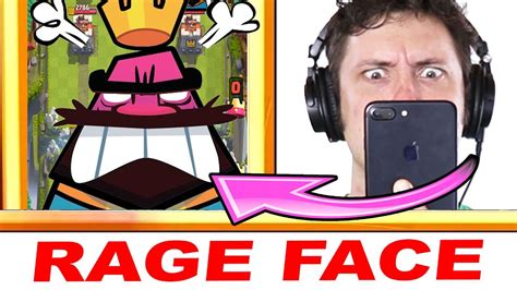 Clash Royale Rage Face Youtube