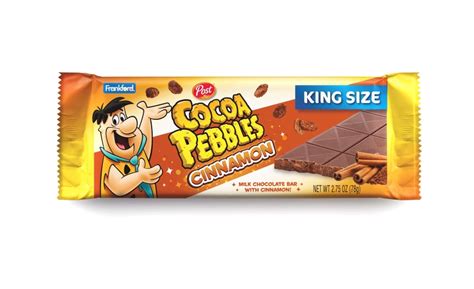 Frankford Candy Launches Cocoa Pebbles Cinnamon Milk Chocolate Bar Snack Food And Wholesale Bakery