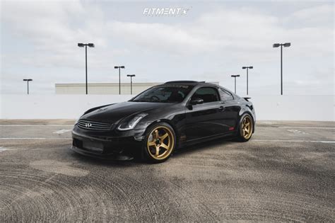 The third generation g (v35) was unveiled in june 2001 and released to north america for the 2003 model year, as the g35 on march 12, 2002. Wheel Offset 2006 Infiniti G35 Flush Coilovers | Fitment ...