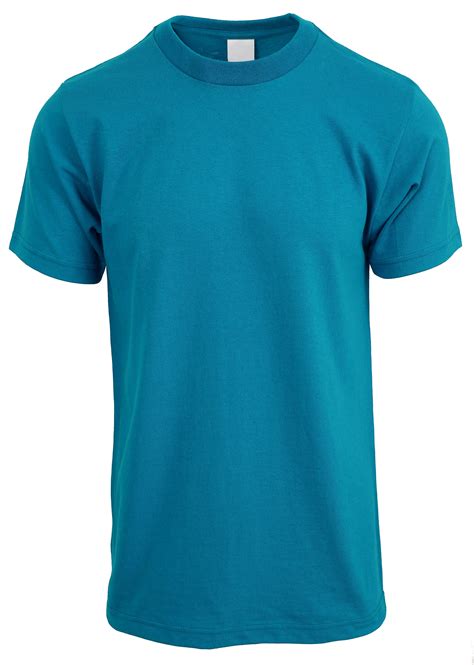 Hat And Beyond Hat And Beyond Mens Solid Short Sleeve Crew Neck T