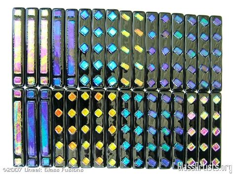 Dichroic Fused Glass Tiles Liner Bar Tiles From Bathroom Wall Art Bar