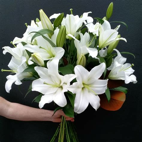 Lily Bouquet Jenny Burtt Florist