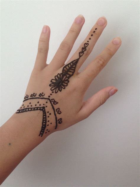 Simple Hand Tattoo Mehndi Design Best Design Idea