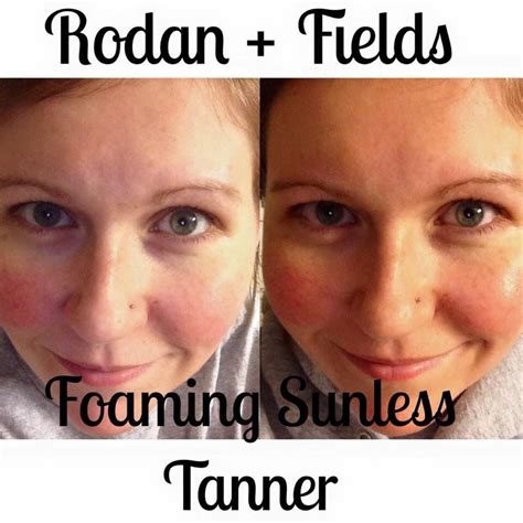 After Just One Application Of Rodan Fields Foaming Sunless Tanner And
