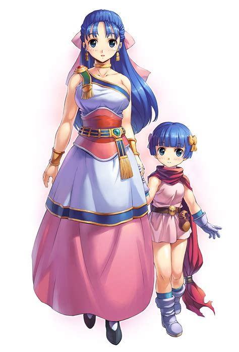 Flora And Flora S Daughter Dragon Quest And Dragon Quest V Drawn By