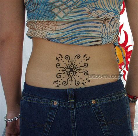 Lower Back Henna Tattoos Tattoo Me