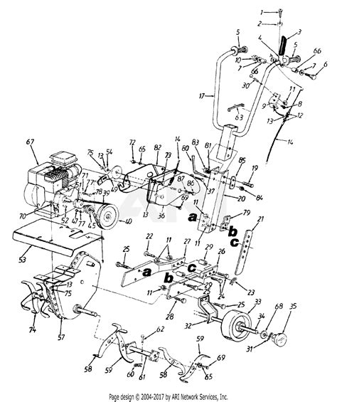 Mtd 21a 035 372 1999 Parts Diagram For General Assembly