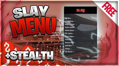 GTA V Online PC 1.50 | SAFE STEALTH | SLAY MOD MENU 1.4 | MONEY + RP