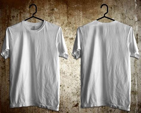 Download Mock Up Kaos Depan Belakang Psd