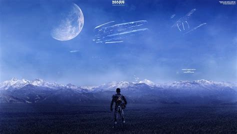 Mass Effect Andromeda Space Planet Landscape Wallpaper Mass
