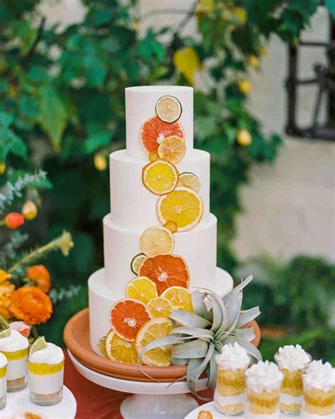 Summer Wedding Cakes That Speak To The Season Martha Stewart Weddings