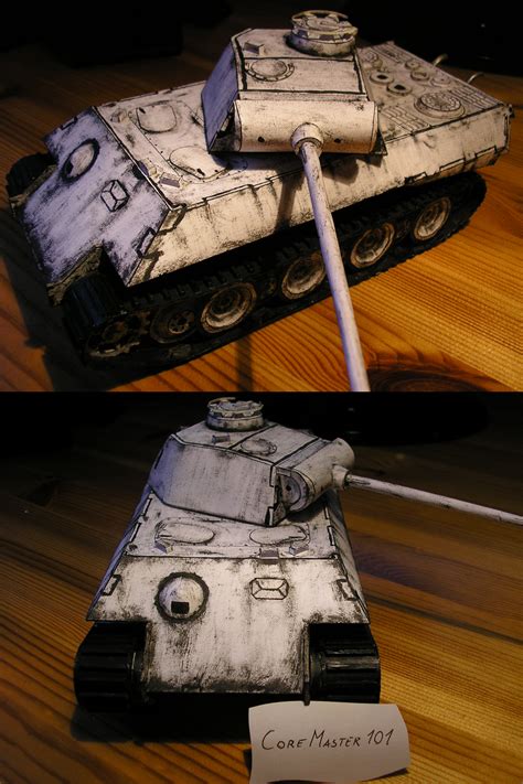 Paper Panther Tank Finished By K E93 3 On Deviantart