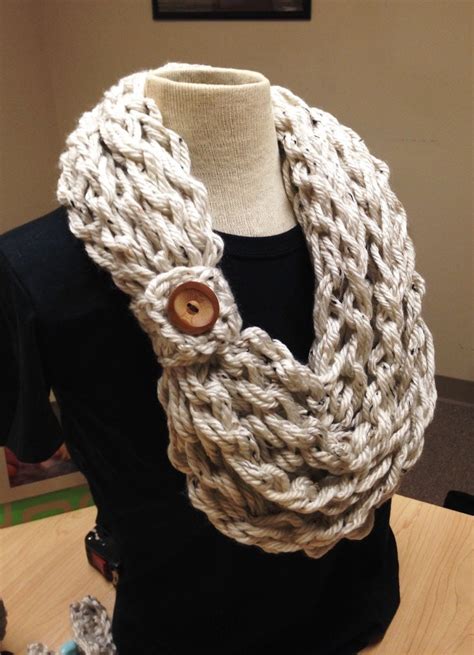 Easy Infinity Scarf Knitting Pattern Mikes Natura