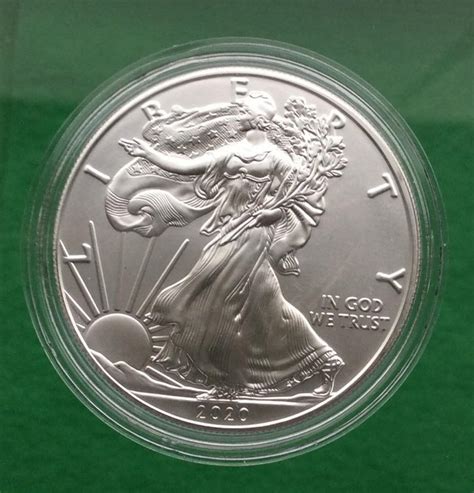 1 Oz 999 Silvermynt American Eagle 2020 416207813 ᐈ Köp På Tradera