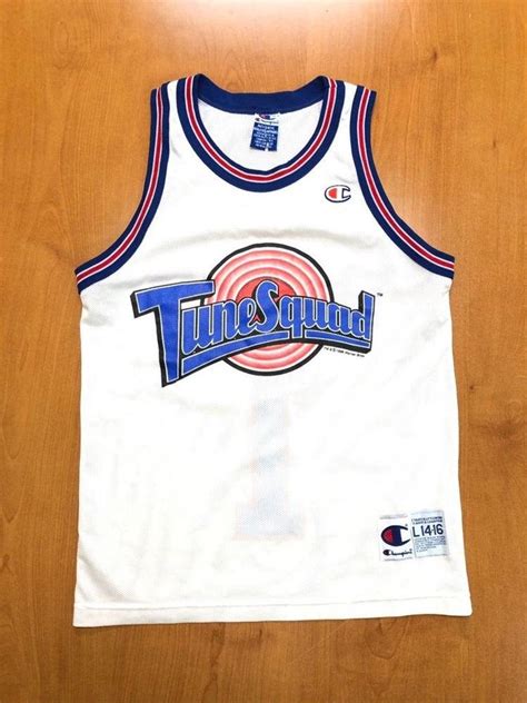 Space Jam Movie Basketball Tune Squad Jersey White Black Red Halloween Hot Jerseys Sports