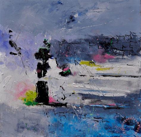 Pol Ledent Abstract 6611602 Painting Abstract 6611602 Print For Sale