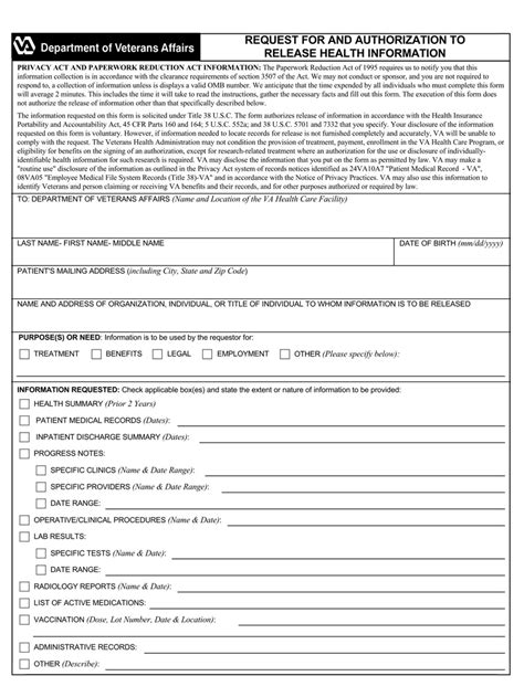 How To Fill A Va Form Steps Guide Free Forms