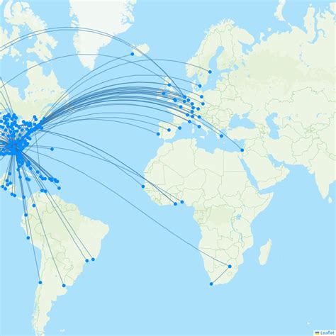 Delta Air Lines See A Map Of All Domestic And International Routes