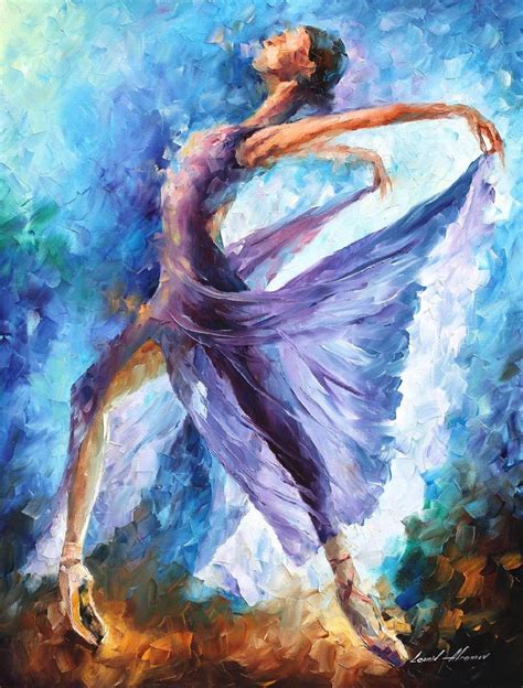 Dance Of Angels Original Oil Painting On Canvas By Leonid Afremov