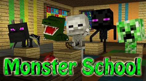 Minecraft Baby Monster School Mod Showcase Baby Mod Monster School