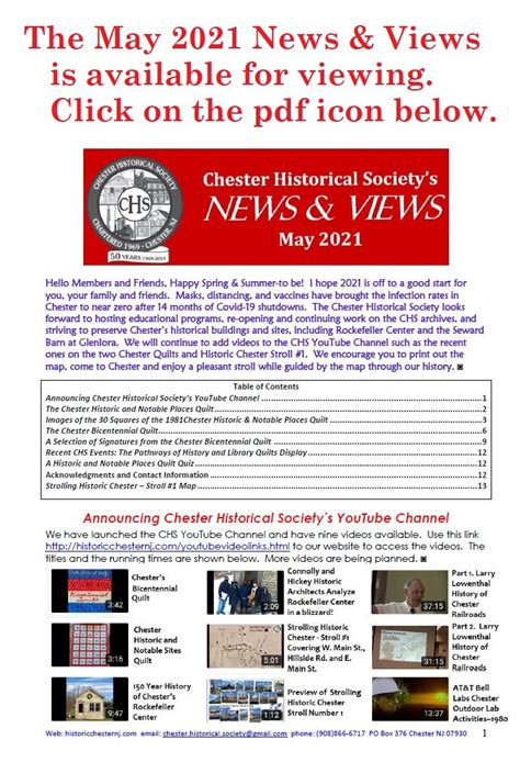 Chester Historical Society