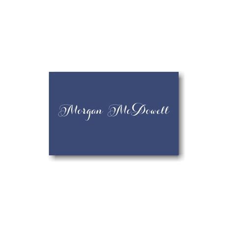 Jeremiah 2911 In Blue Name Card Graduation Announcements