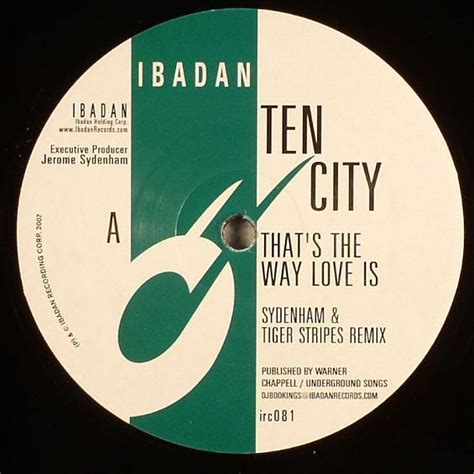 Ten City That S The Way Love Is Vinyl At Juno Records