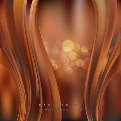 Brown Wavy Background Free Vector Backgrounds Background Free Vector Art