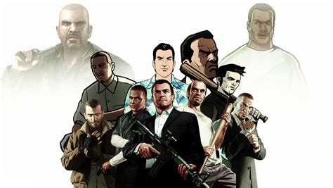 The Ultimate Grand Theft Auto Character Wallpaper By Kadeklodt