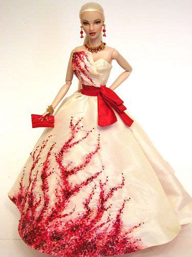 Coral Dream Barbie Dress Barbie Gowns Beautiful Barbie Dolls